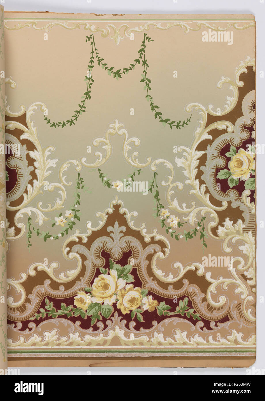 . Inglese: libro campione, L.C. Orrell & Co., prenota n. 2, 1906 . 1906 Campione di 282 Prenota, L.C. Orrell e Co., prenota n. 2, 1906 (CH) 18802803-61 Foto Stock