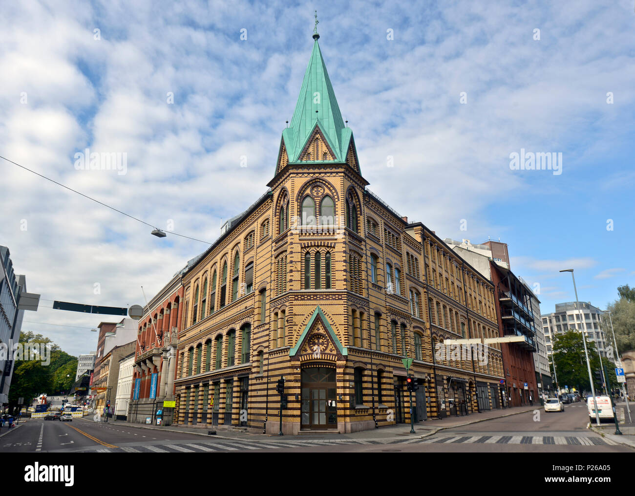 Centro città di Oslo (Sentrum), Norvegia Foto Stock