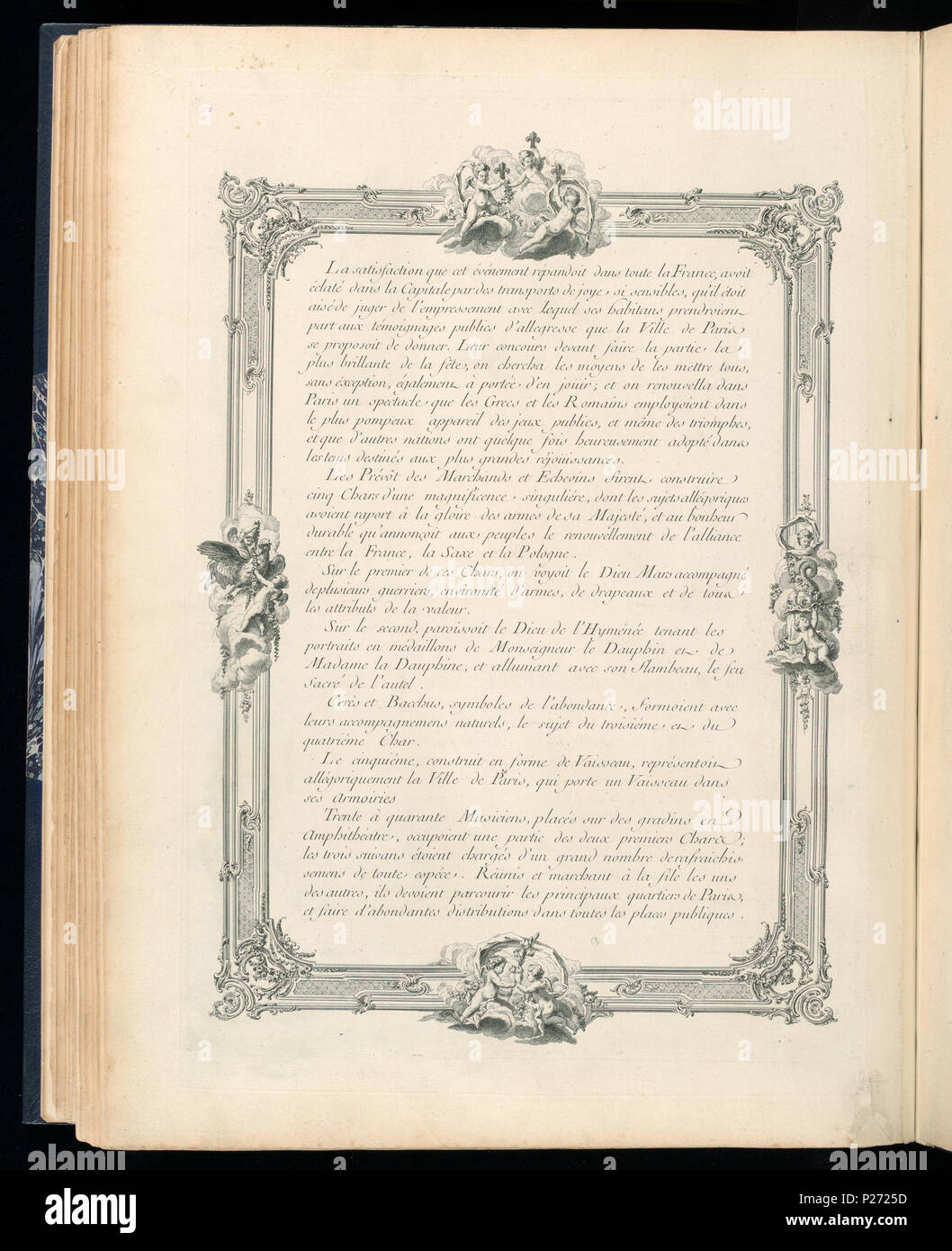 . Inglese: legato Stampa (Francia) . Inglese: pagina di testo con bordo elaborate decorazioni, stampato sul recto e verso. I numeri di accessione per pagine con testo erano assegnati a lungo dopo che le pagine con le immagini incise era stata stabilita. La sequenza per le successive pagine di testo sono come segue: pagine di testo 1921-6-207-31/35, dopo incisione 1921-6-207-2 pagine di testo 1921-6-207-36/38, dopo incisione 1921-6-207-3 pagine di testo 1921-6-207-39, dopo incisione 1921-6-207-22 pagine di testo 1921-6-207-40/45, dopo incisione 1921-6-207-23 . prima del 1921 (acquisita data) 42 vincolato stampare (Francia) (CH) 18736189-2 Foto Stock