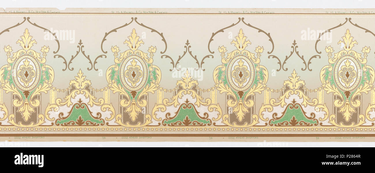 127 fregio (USA), 1890-1910 (CH) 18499873 Foto Stock