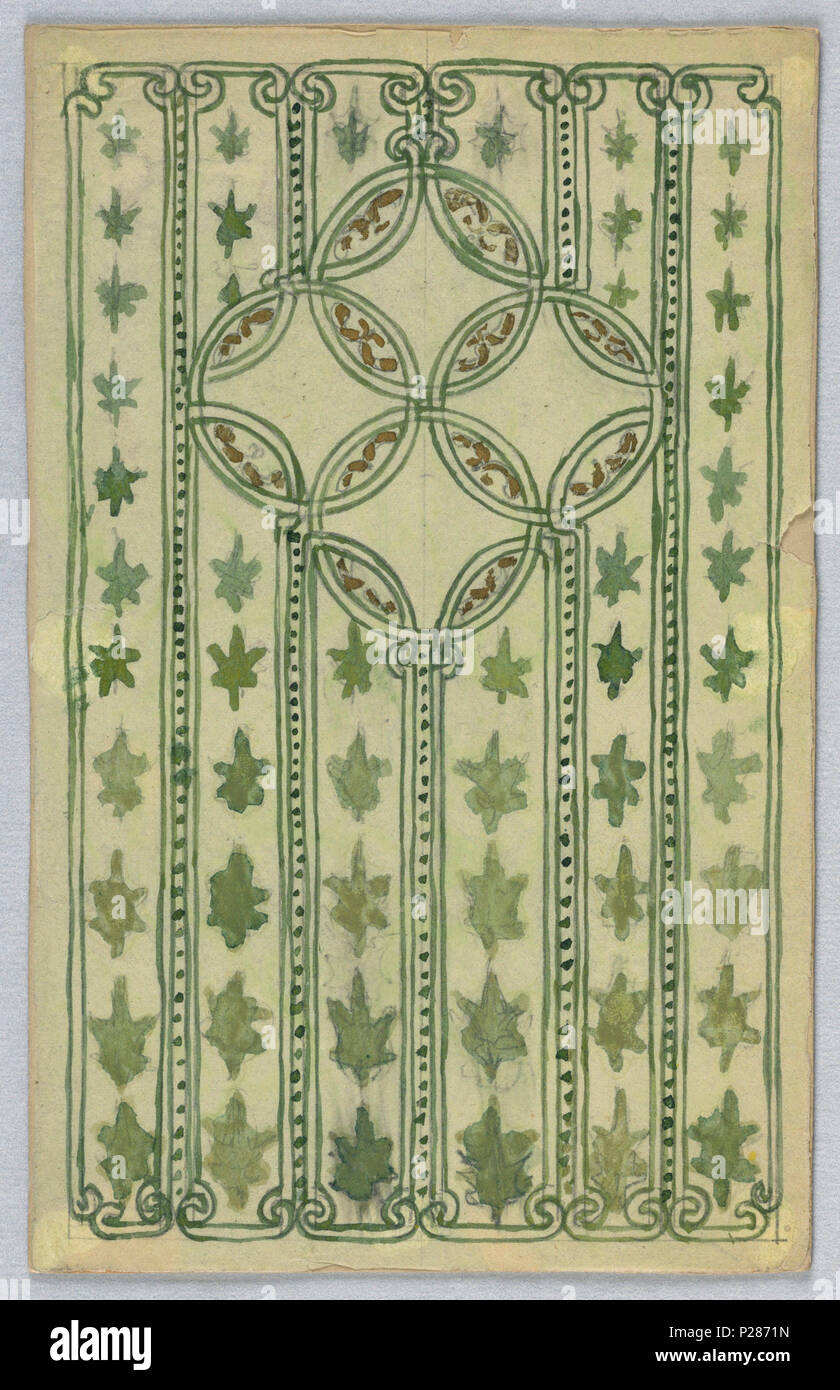 100 il disegno per la copertina di un libro, ca. 1887-1903 (CH) 18569017-2 Foto Stock