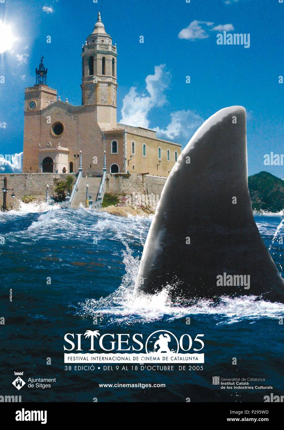 Descrizione: Poster del Festival Internazionale del Film di Catalogna (Sitges) nel 2005. Anno: 2005. Foto Stock