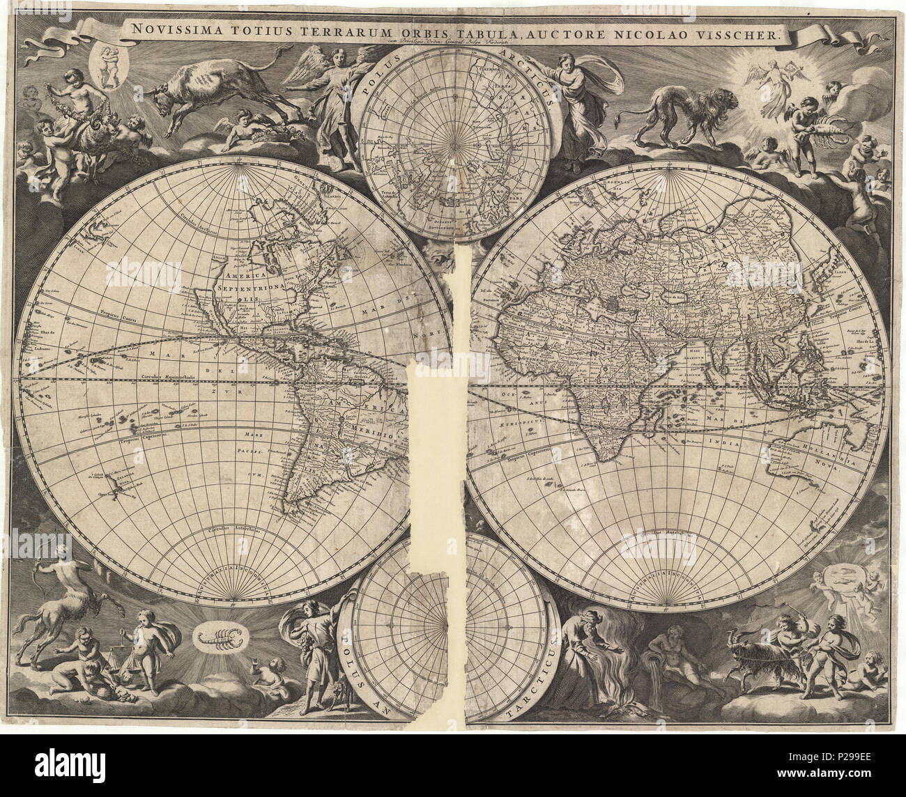 181 Mappa - Collezioni Speciali Università di Amsterdam - OTM- HB-KZL 31-01-20 Foto Stock
