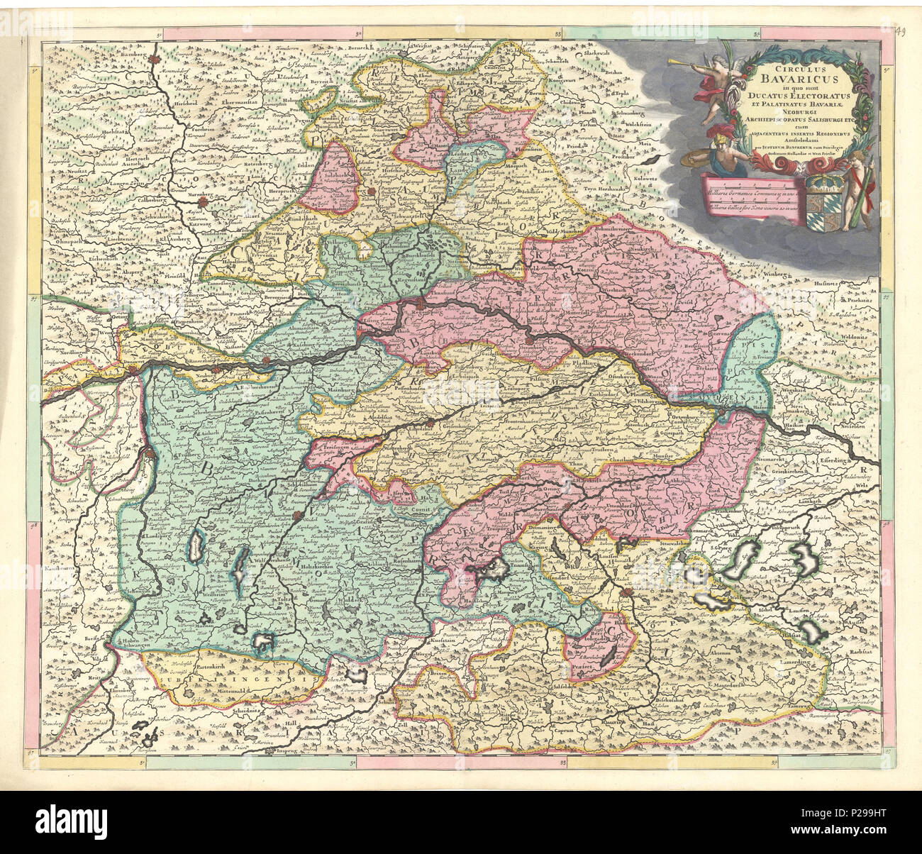 183 Mappa - Collezioni Speciali Università di Amsterdam - OTM- HB-KZL 31-35-01 Foto Stock