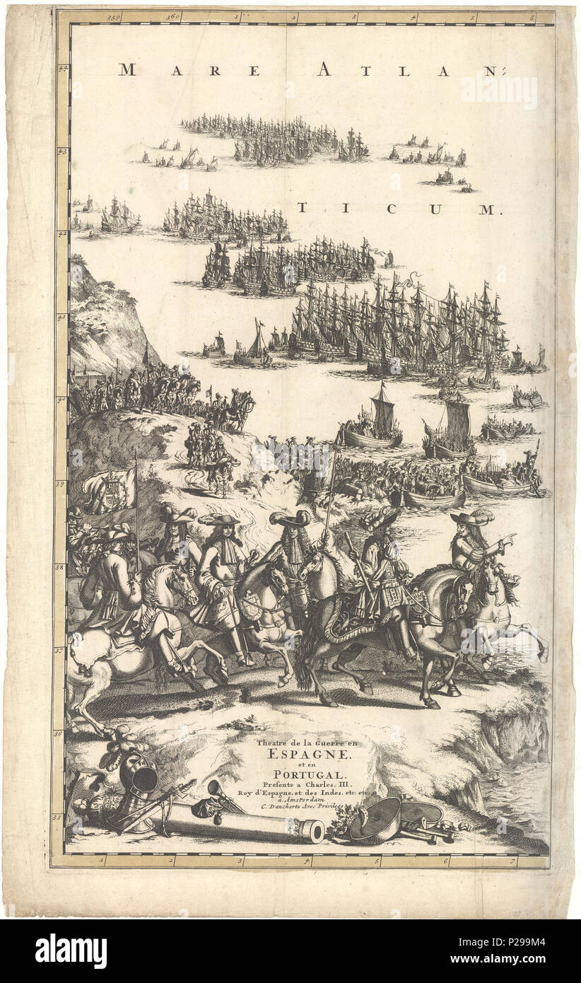 184 Mappa - Collezioni Speciali Università di Amsterdam - OTM- HB-KZL 32.21.53a Foto Stock