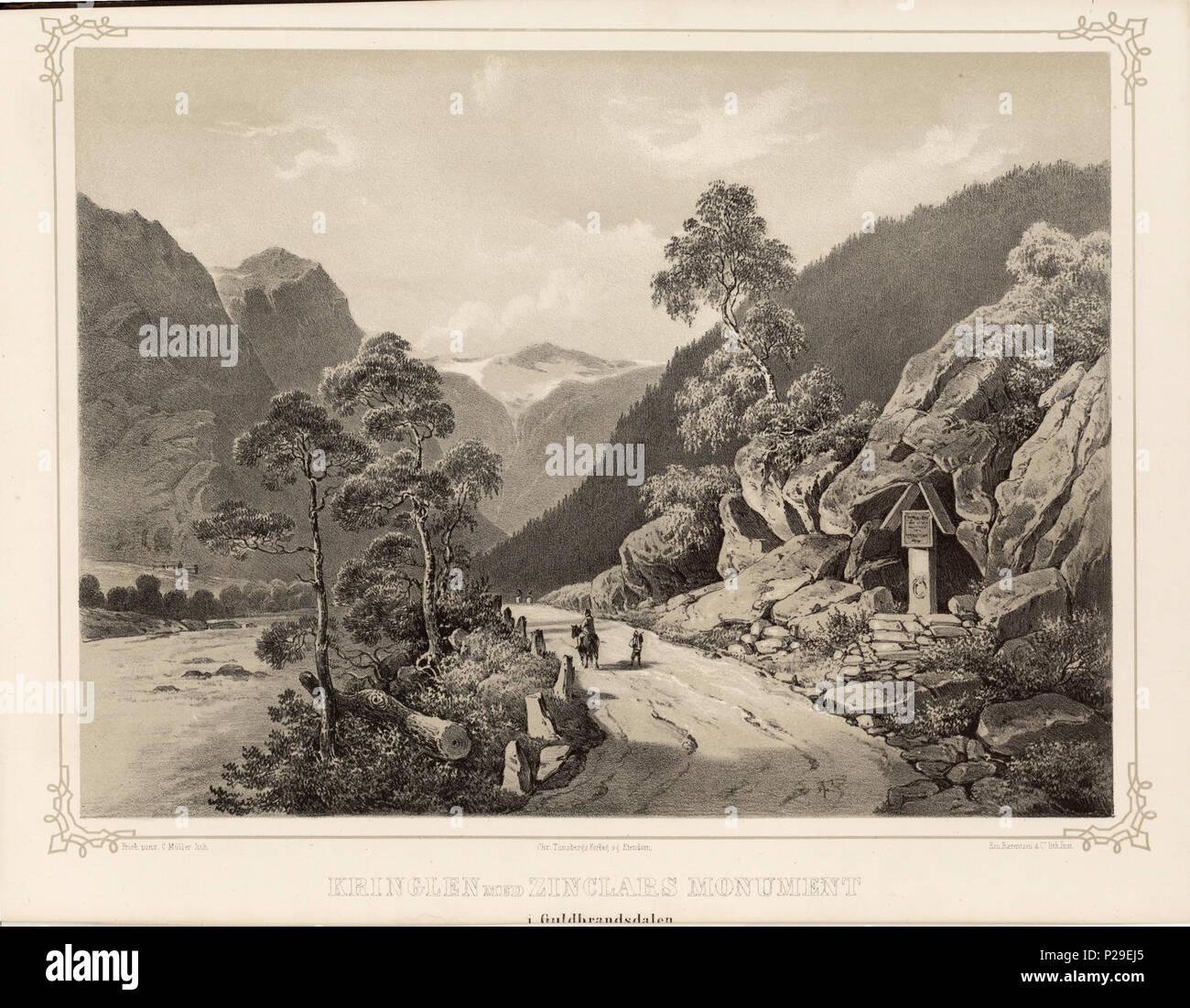 . Norsk bokmål: Illustrasjon hentet fra boken "Norge fremstillet ho Tegninger' Asbjørnsen av, P.Chr. og utgitt av Chr. Tønsberg (n. 1848) . prima di 1848. Joachim Frich (1810-1858) nomi alternativi Joachim Geelmuyden cristiana Gyldenkrantz Frich Descrizione pittore norvegese Data di nascita e morte 17 Luglio 1810 29 gennaio 1858 Luogo di nascita e morte Bergen Oslo competente controllo : Q4568470 VIAF: 96105266 ULAN: 500062398 GND: 1013836510 BIBSYS: 90221776 KulturNav: 695aa31f-1763-4927-abb8-f2a8d7f9cac6 Illustrasjon hentet fra boken "Norge fremstillet ho Tegninger' Asbjørnsen av, P.Chr. Foto Stock