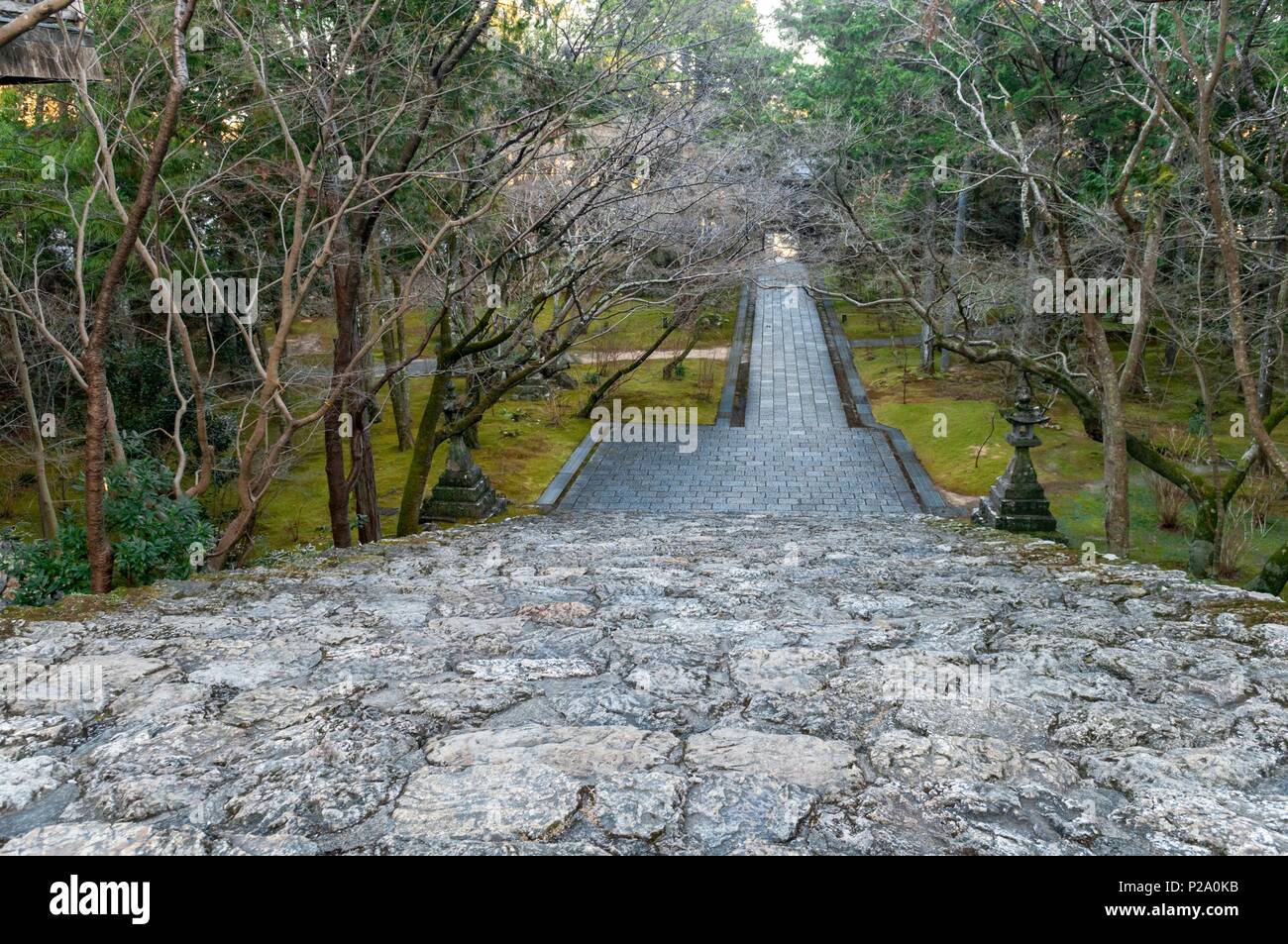 Il Giappone, l'isola di Shikoku, prefettura e della città di Kochi, Chikurinji Tempio della setta Shingon Foto Stock