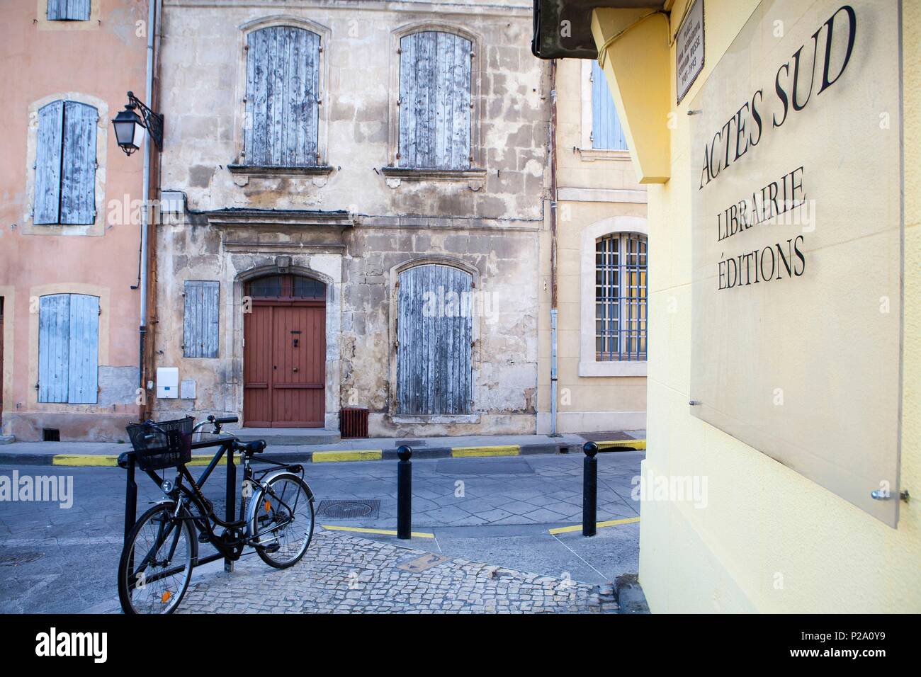 Francia, Bouches du Rhone, Arles, l'Acte edizioni Sud Foto Stock