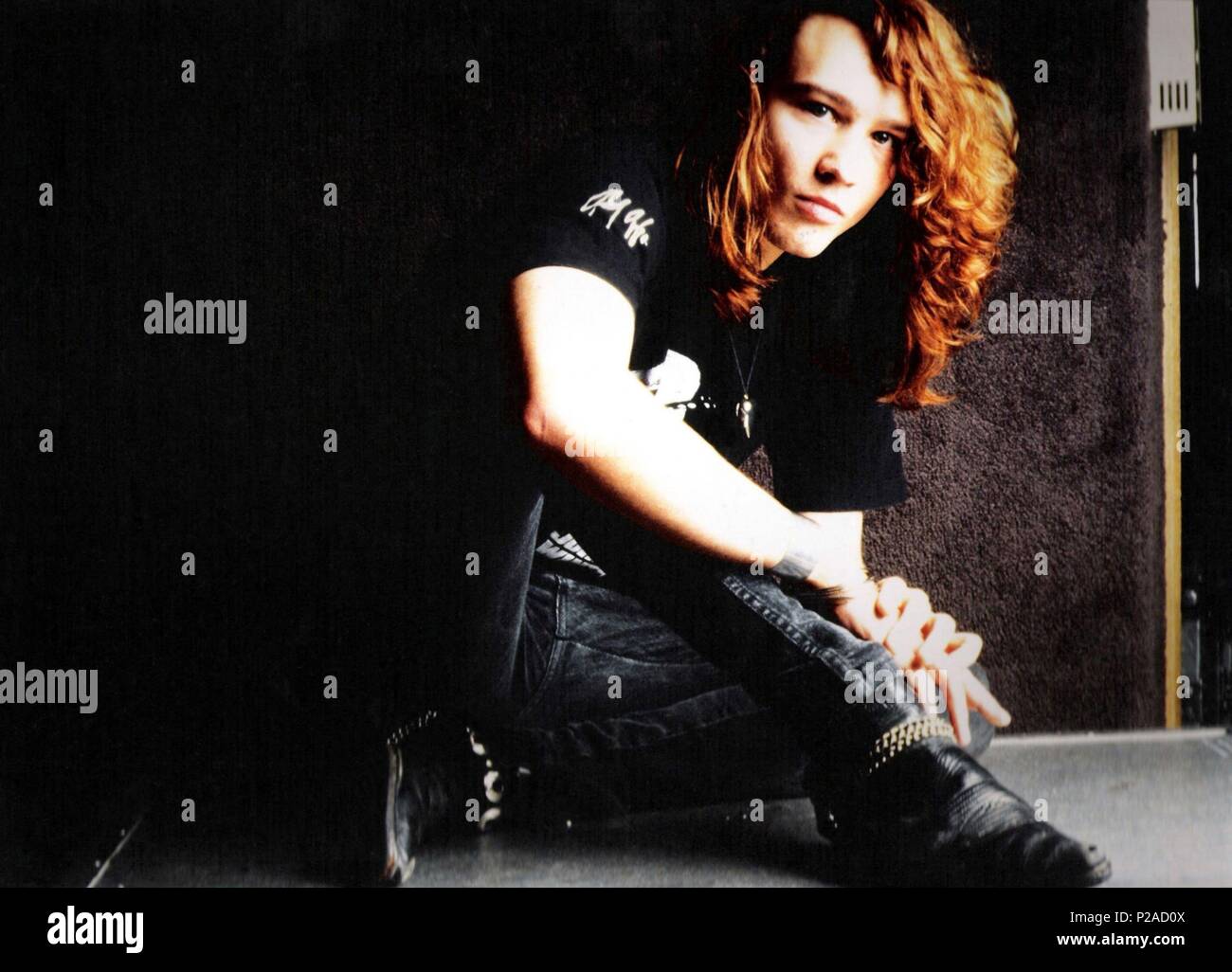 Enrique Bunbury, vocalista del grupo de rock and roll Heroes del Silencio. (HeroesdelSilencio©DJC). Foto Stock