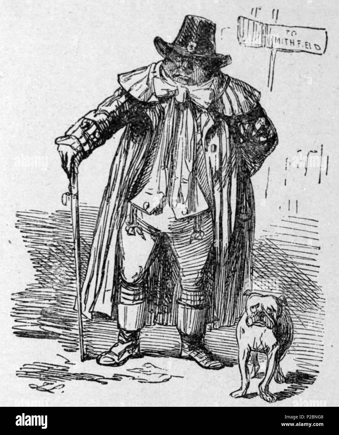 . Inglese: un francese di rappresentazione di un inglese. 'Milord. Godam! Rosbif! Venderò la mia moglie a Smithfield. Diga!" . circa 1848. John Leech (1817-1864) nomi alternativi John Leech Descrizione caricaturista inglese e illustrator Data di nascita e morte 29 Agosto 1817 29 ottobre 1864 Luogo di nascita e morte Londra London Authority control : Q1374807 VIAF: 55323488 ISNI: 0000 0001 0903 3018 ULAN: 500002592 LCCN: N79054670 NLA: 35297707 WorldCat 126 rappresentazione francese di inglese della moglie la vendita Foto Stock
