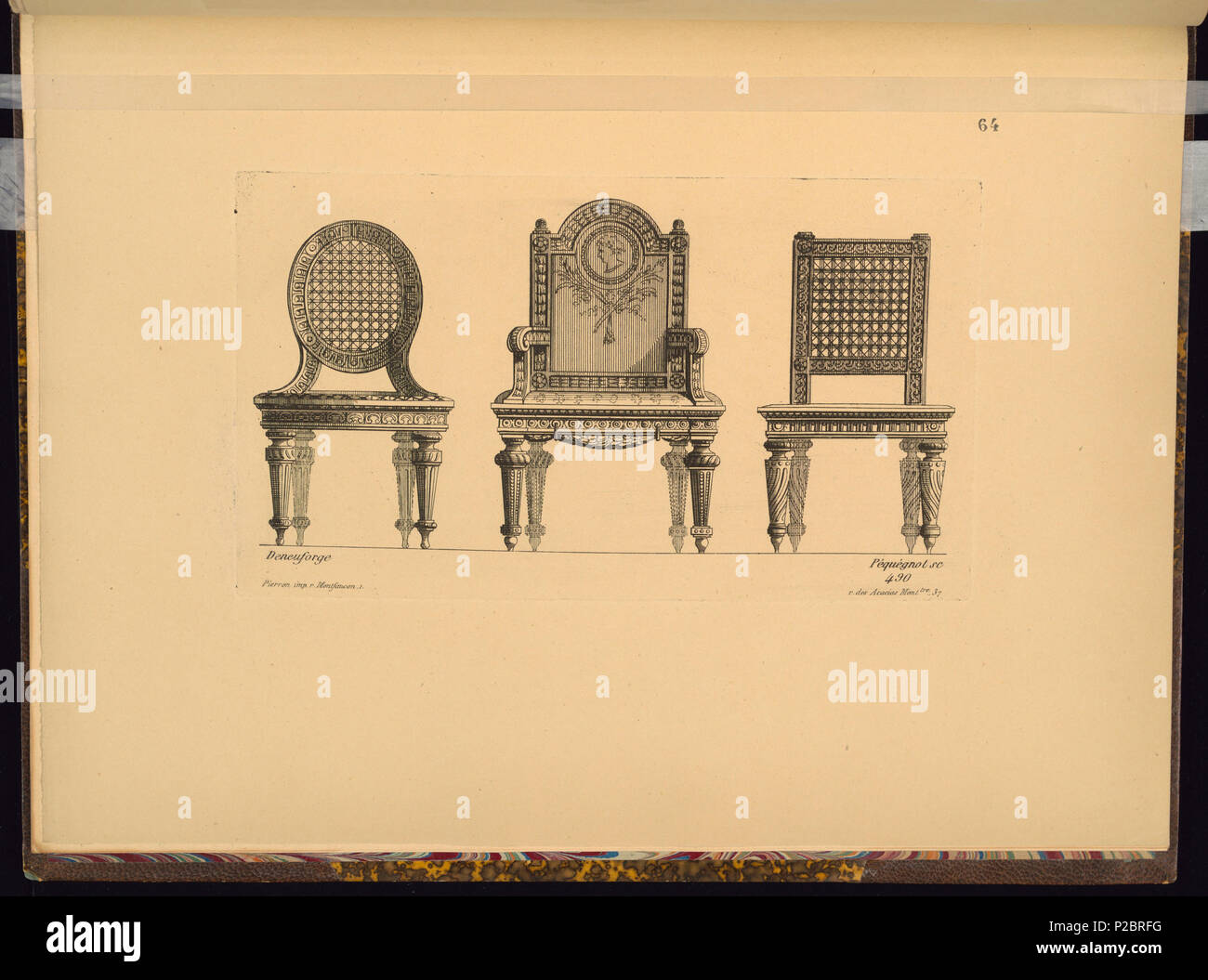 . Inglese: Stampa (Francia) . Inglese: Si prega di notare le variazioni della numerazione come segue: 2 stampe non erano state numerate quando i numeri di accessione erano originariamente contrassegnato (tra l'originale 4 & 5 e scommessa. orig. 8 e 9); 1 stampa era stata contrassegnata con 2 accesso. numeri, quando in realtà si trattava di un foglio piegato e deve solo avere ricevuto 1 numero (orig. 2 e 3). Fogli 1 - 5 sono stati riconciliati facilmente; tuttavia tutti gli altri numeri hanno avuto per lo spostamento a causa del numero mancante tra 8 e 9. Il team inventario 2009/2010 . prima del 1921 (acquisita data) 261 Stampa (Francia) (CH) 18734179 Foto Stock