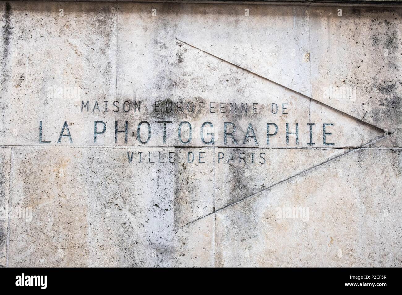 Francia, Parigi, Maison Européenne de la Photographie di Parigi (o MEP), centro importante per la fotografia contemporanea arte che ha aperto a Febbraio 1996 Foto Stock