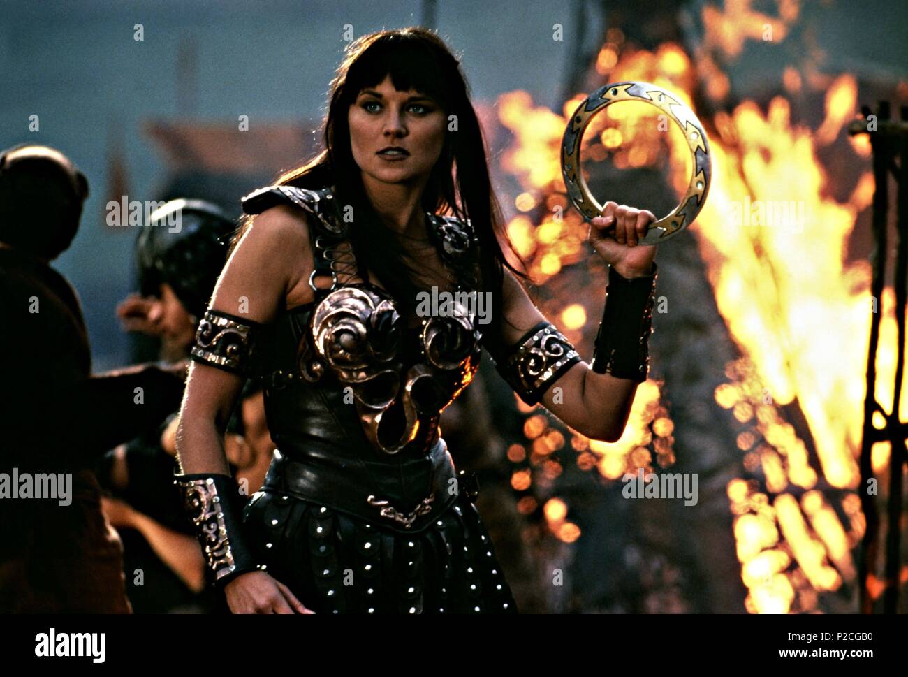 Pellicola originale titolo:: XENA WARRIOR PRINCESS. Titolo in inglese:: XENA WARRIOR PRINCESS. Regista: Rick Jacobson. Anno: 1995. Stelle: Lucy Lawless. Credito: televisione MCA/Rinascimento foto/STUDIOS USA TV/UNIVERSAL / breve, G / Album Foto Stock