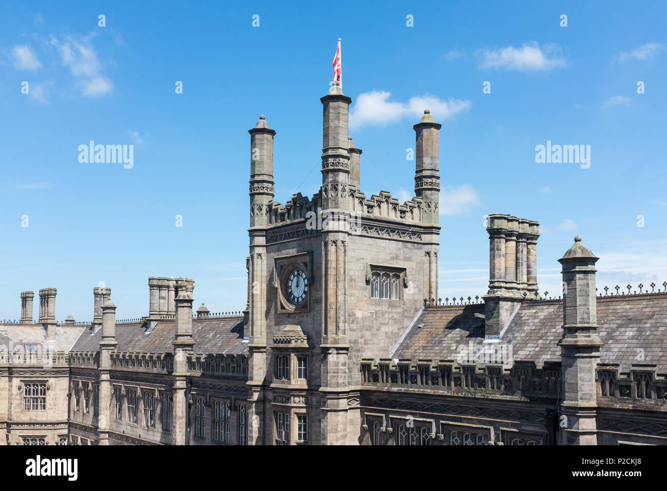 Stazione di Shrewsbury, un grado 2 elencati edificio fu costruito nel 1848 ed è gestito da Arriva Trains Foto Stock