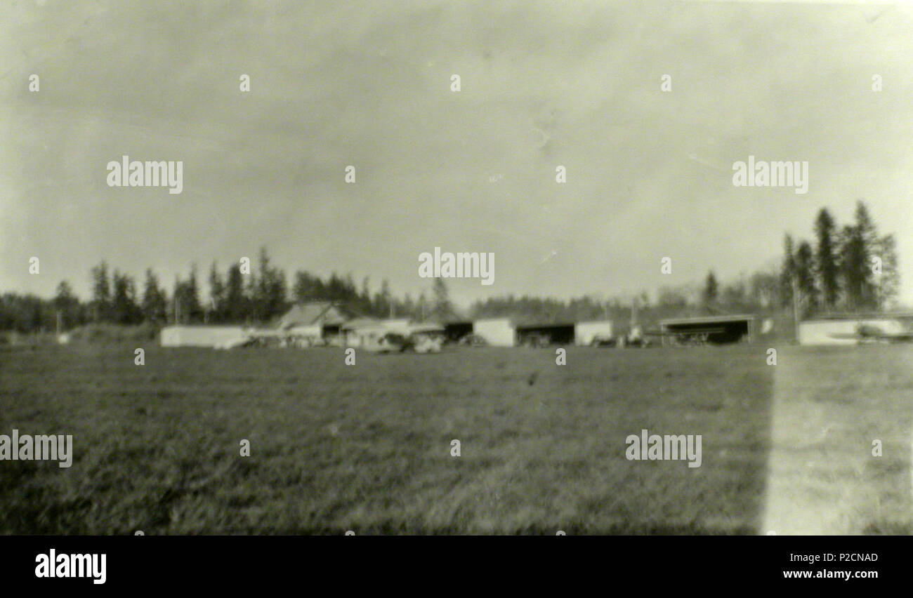 . Inglese: Bernard Airport 1934. Immagini storiche di Beaverton, Oregon. 1934. Fotografo sconosciuto 7 Bernard Airport 1934 (Beaverton, Oregon Galleria foto storiche) (14) Foto Stock