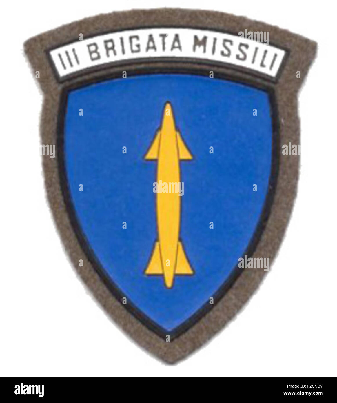 . Inglese: Esercito Italiano - 3° Brigata missile "Aquileia' - Caricamento di originali su italiano presso it:File:BrigratamissiliAquileia.jpg. 27 maggio 2013, 22:46:10. Pubblico Ufficio Araldica - Cerimoniale e Dipartimento di araldica del Presidente della Repubblica di Italia 2 terza Missile brigata "Aquileia" Foto Stock