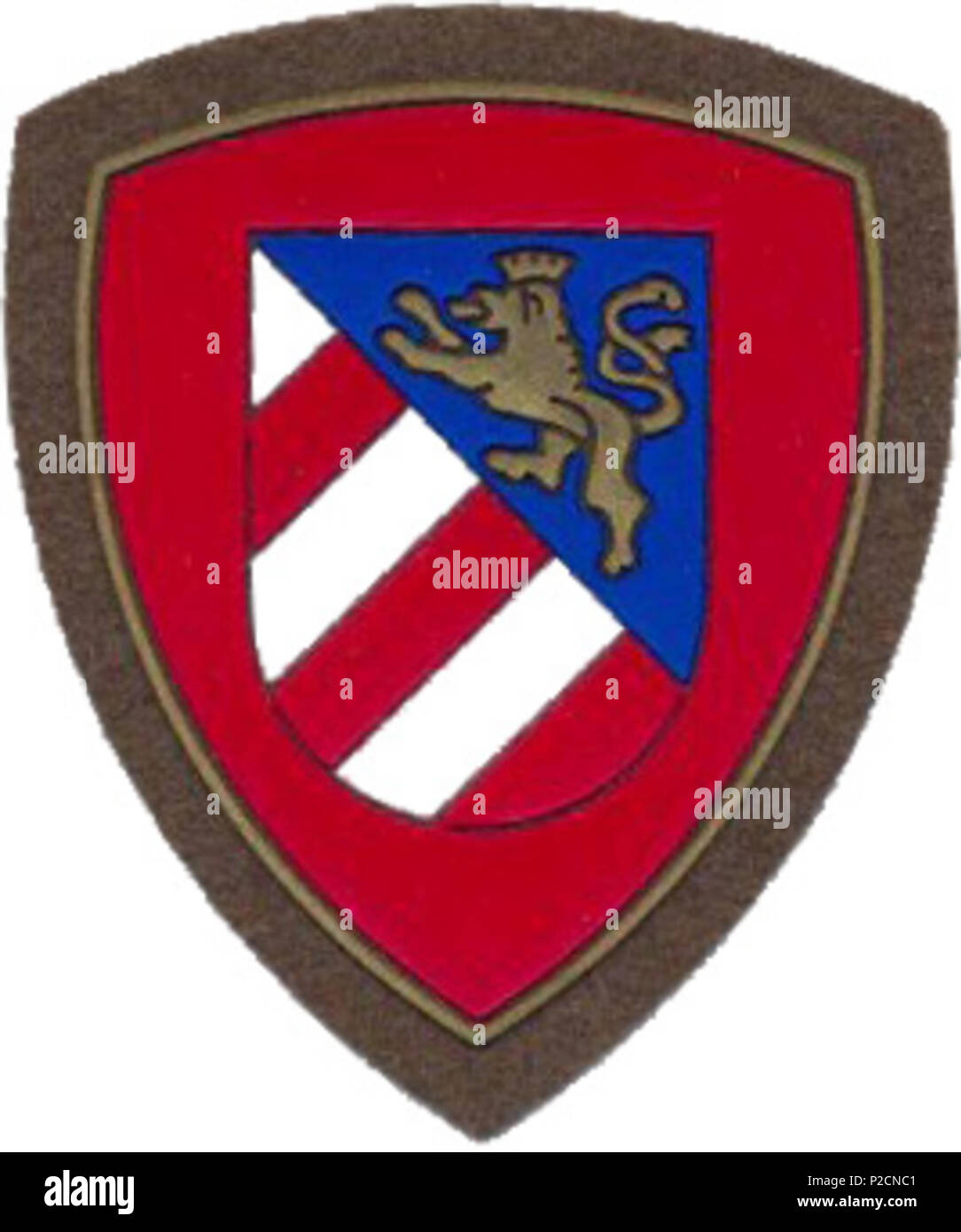 . Inglese: Stemma dell esercito italiano brigata meccanizzata Gorizia . 28 maggio 2013, 16:17:17. Pubblico Ufficio Araldica - Cerimoniale e Dipartimento di araldica del Presidente della Repubblica italiana 13 CoA mil ITA mec bde Gorizia Foto Stock