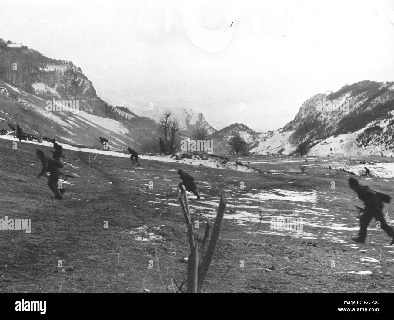 8 Borbe za oslobođenje Crne Gore Foto Stock