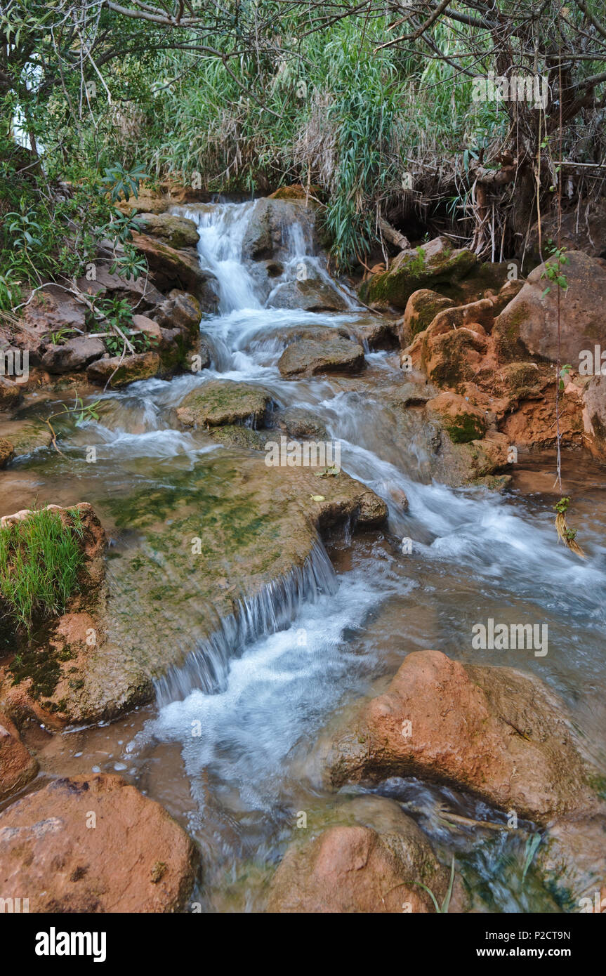 Queda do Vigario Cascate Alte, Loule. Algarve Portogallo Foto Stock