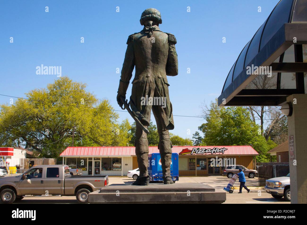 Stati Uniti, Louisiana, Lafayette, downtown Foto Stock