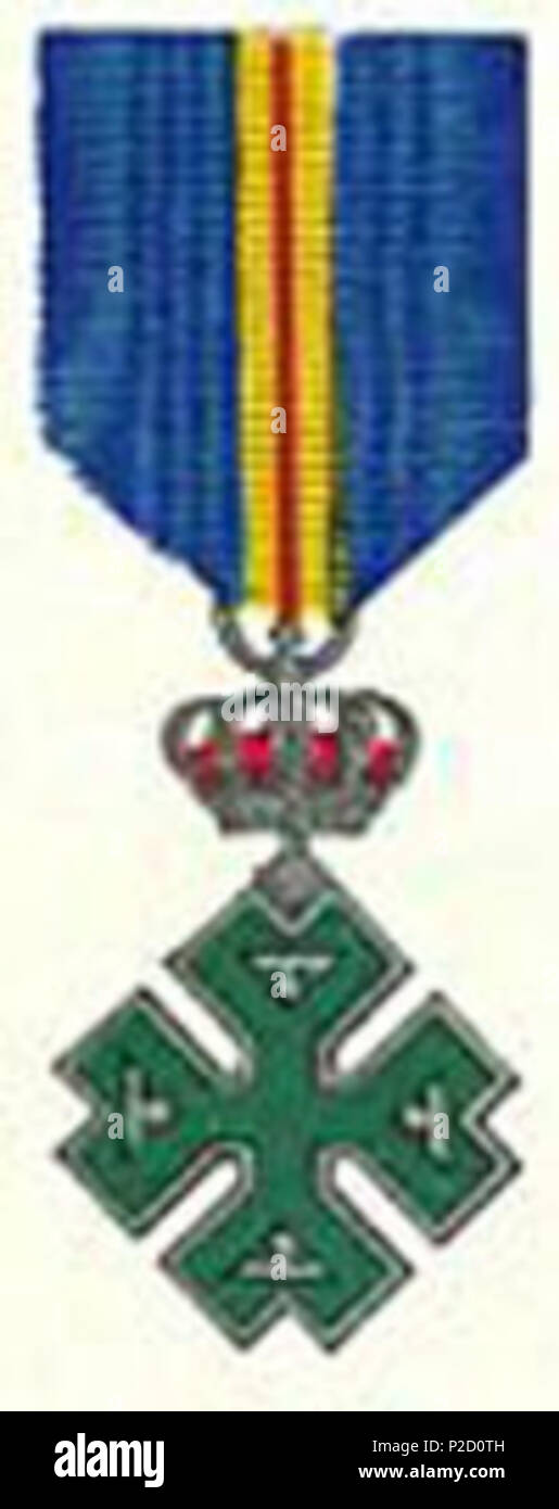 . Cavaliere dell'ordine Ferdinando I la Romania . Il 31 luglio 2014. Kei 29 ordine cavaliere Ferdinando I Foto Stock