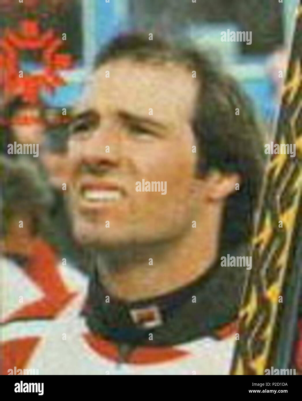 . Gli Stati Uniti sciatore alpino Phil Mahre . 1984. Castagna; il lavoro originale è stato caricato dall'utente:Materialscientist 41 Phil Mahre Foto Stock