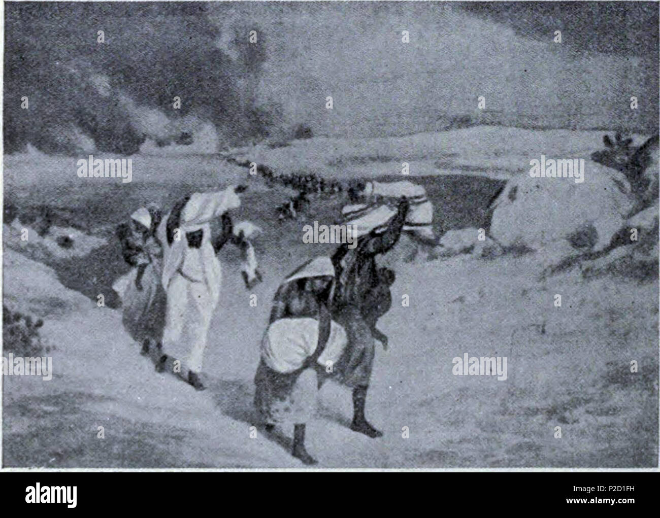 . Esatta data di pubblicazione sconosciuta.. 15 sconosciuto Delhi dopo il sacco di Timur Lang, 1398 Foto Stock