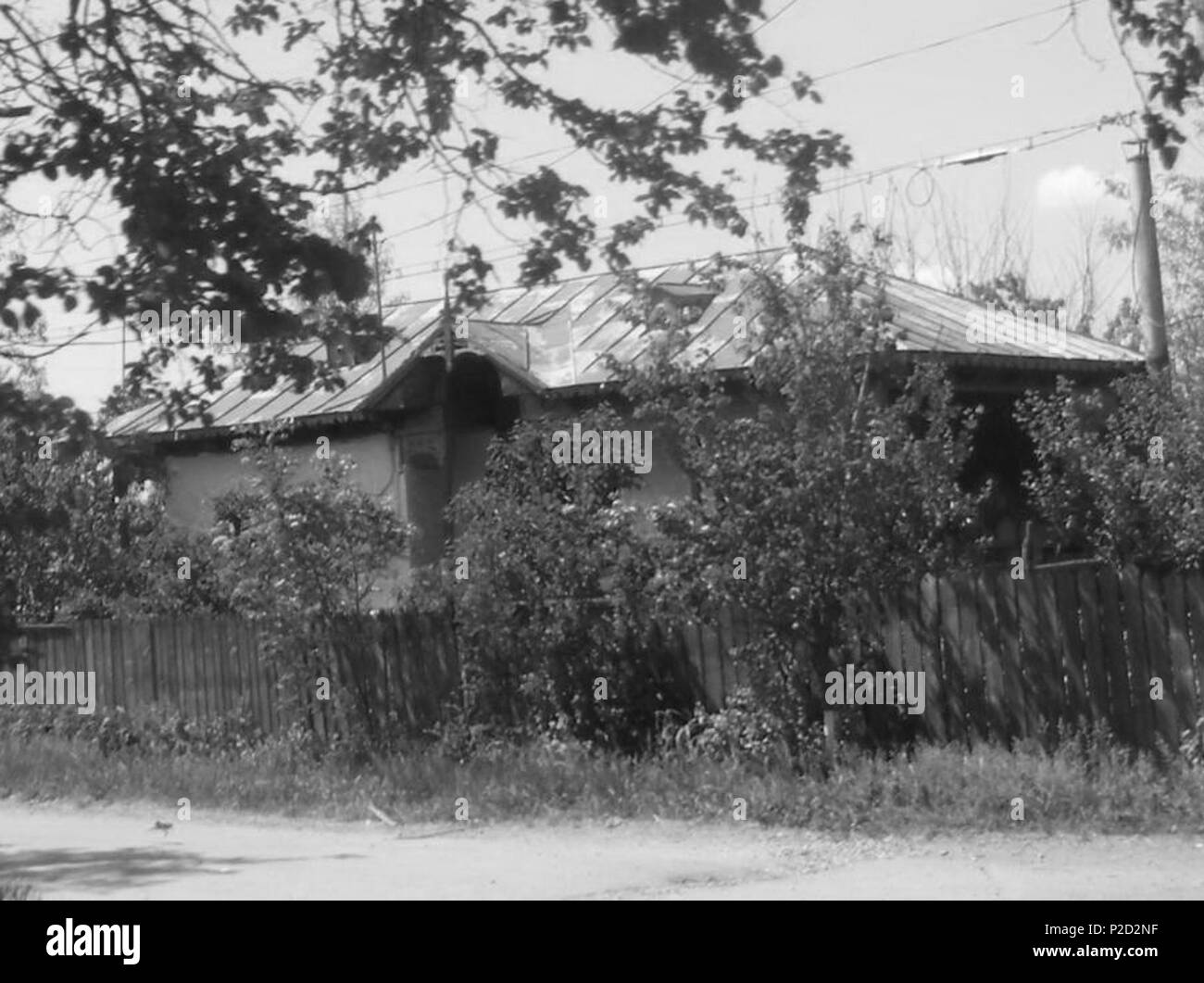 2 2013 - Locuinta specifica din anii 1940 Foto Stock