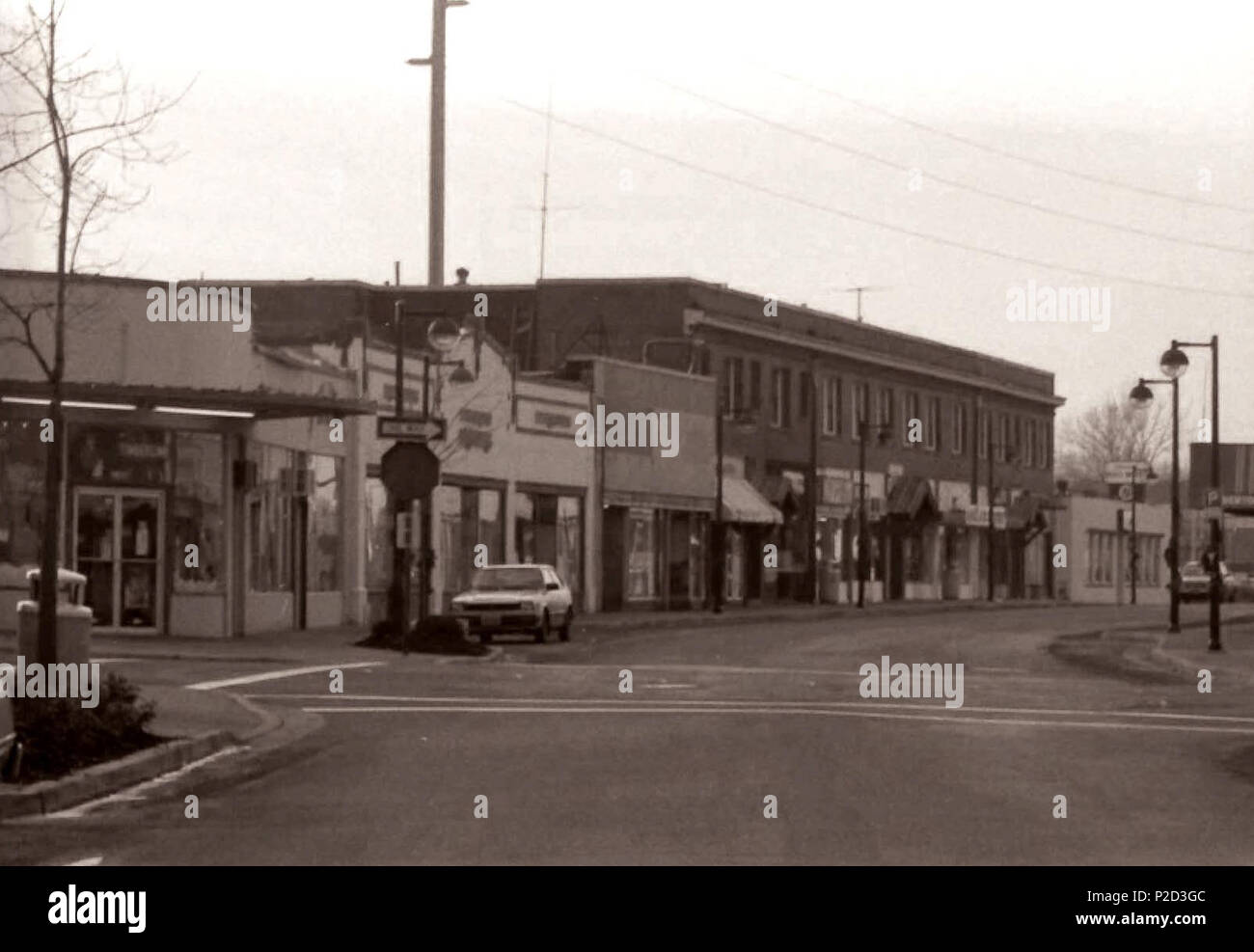 . Inglese: SW Broadway. Immagini storiche di Beaverton, Oregon. . Fotografo sconosciuto 61 SW Broadway (Beaverton, Oregon Galleria foto storiche) (335) Foto Stock