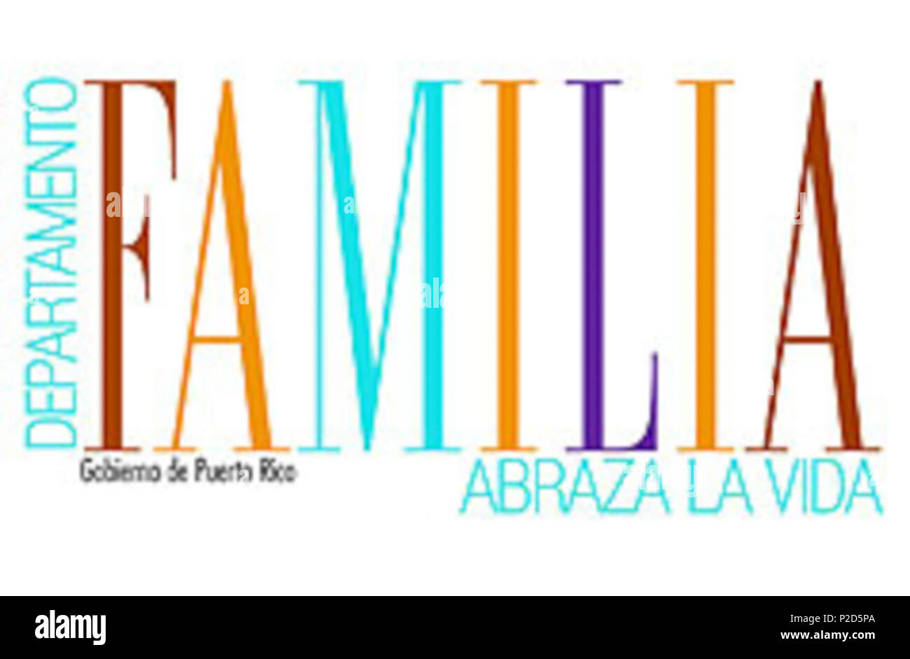 . Inglese: emblema del dipartimento della famiglia di Puerto Rico . 22 novembre 2012 (originale data di caricamento). Dipartimento della Famiglia di Puerto Rico 18 emblema-dipartimento della famiglia di puerto-rico Foto Stock