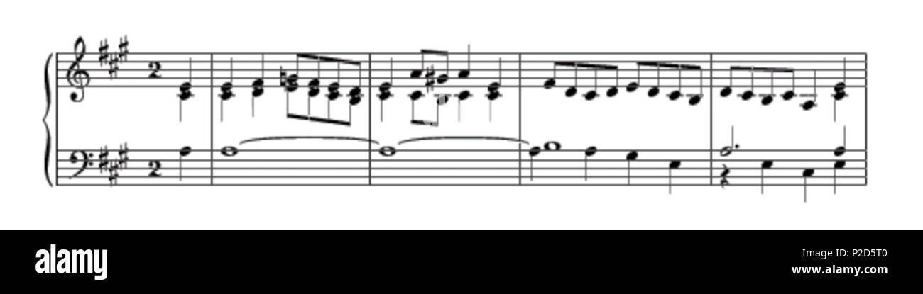 18 suite inglese II, bourre II - Anteprima Foto Stock