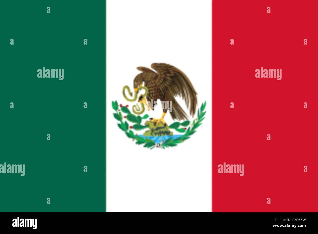 20 Bandiera del Messico (1917-1934) Foto Stock