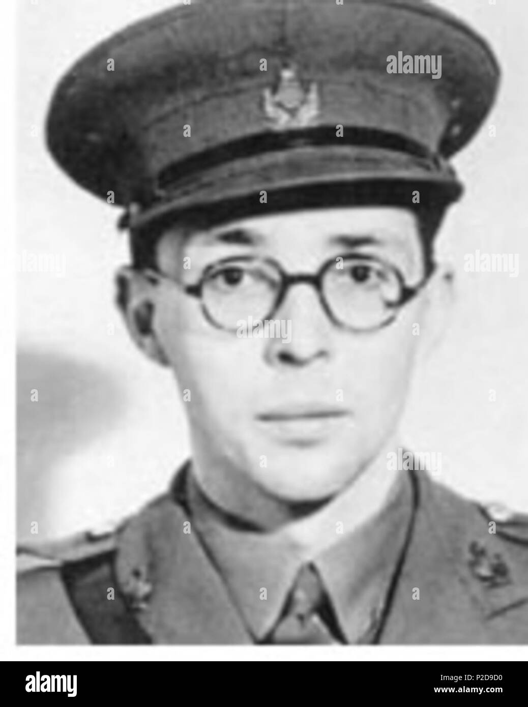 . Inglese: foto di John MacAlister . Veterans Affairs Canada 11 Capt John MacAlister Foto Stock