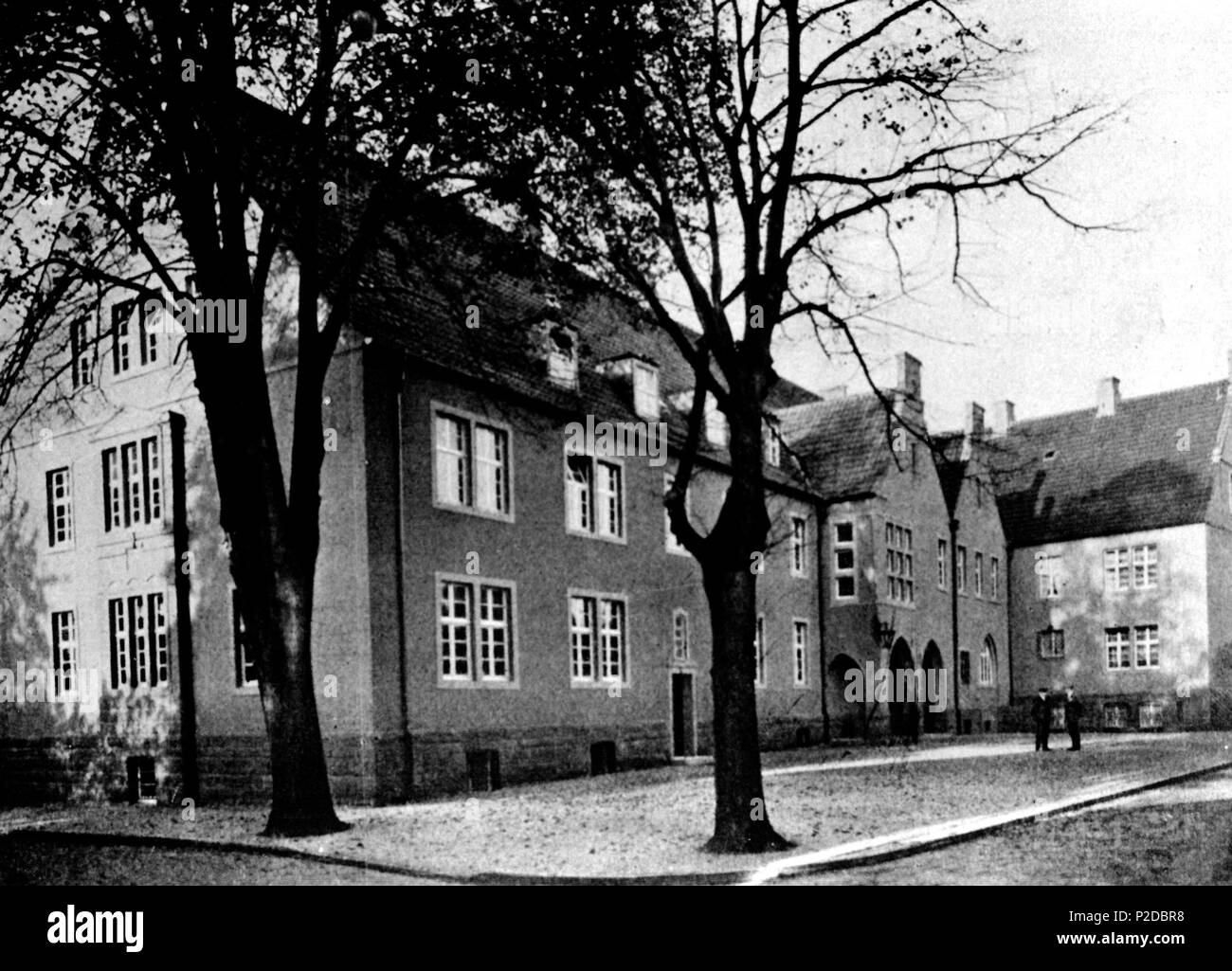 . Deutsch: Kreishaus des Kreises Halle (Westf.) Inglese: Ufficio del distretto rurale Halle (Westf.) . Data sconosciuta. 23 sconosciuto (Halle Westfalen) - Ehemaliges Kreishaus Foto Stock