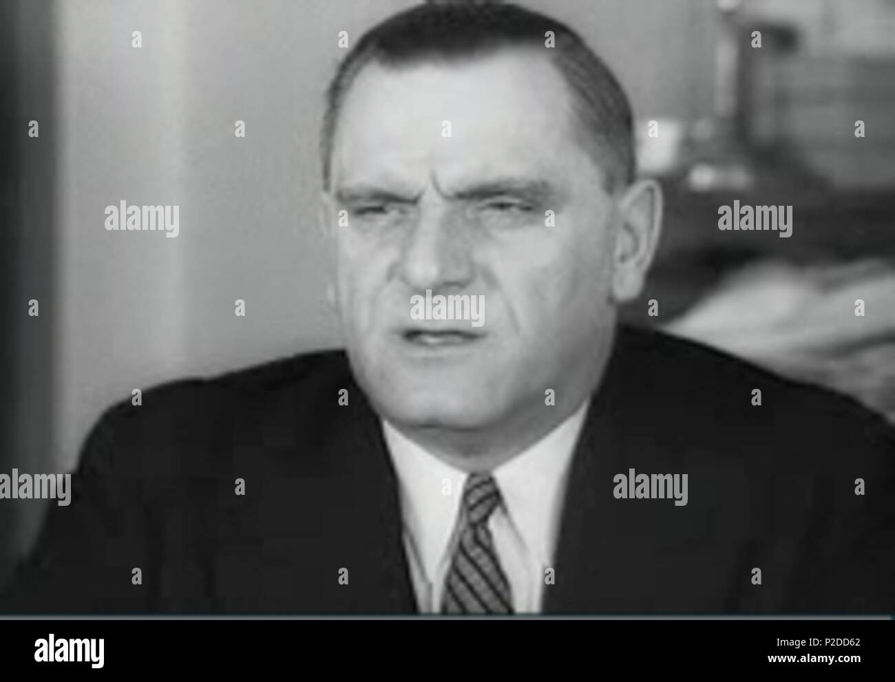 . Fritz Kuhn la compitazione dei principi di American tedesco Bund; da: "All'interno della Germania nazista", marzo del tempo -- outtakes -- Fritz Kuhn sul Bund Principi, storia RG-60.0697, Nastro 316 . 01/05/1938. 29 sconosciuto Kuhn Principi 3 Foto Stock