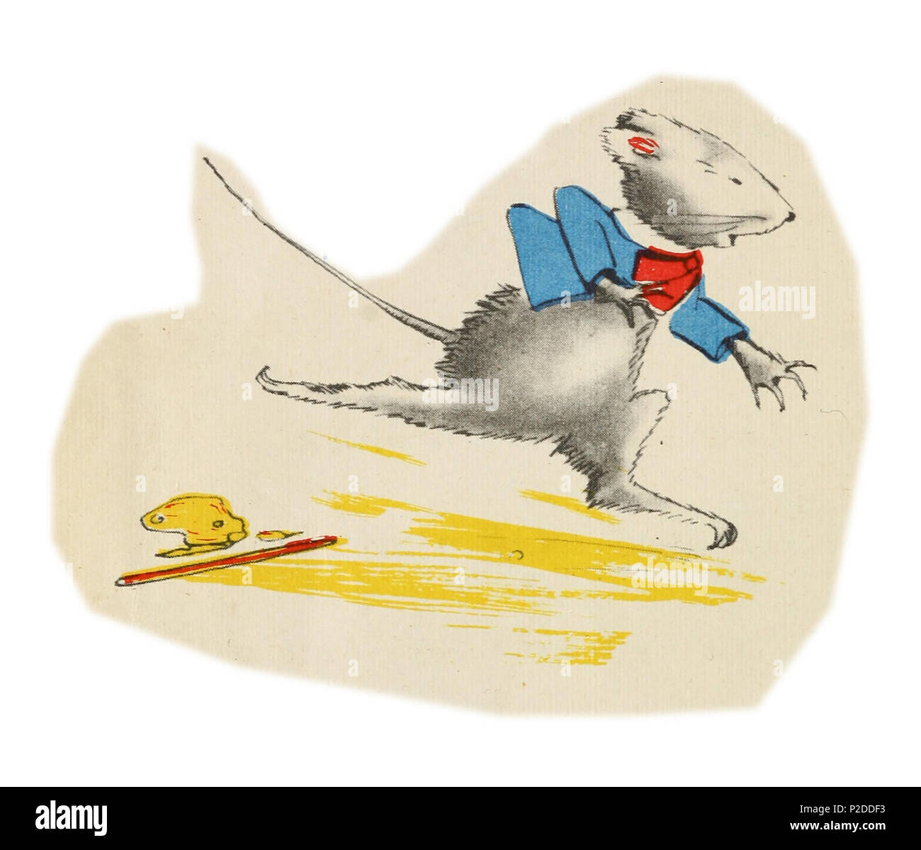 31 Piccolo Mouse grigio - Esecuzione veloce (58) Foto Stock