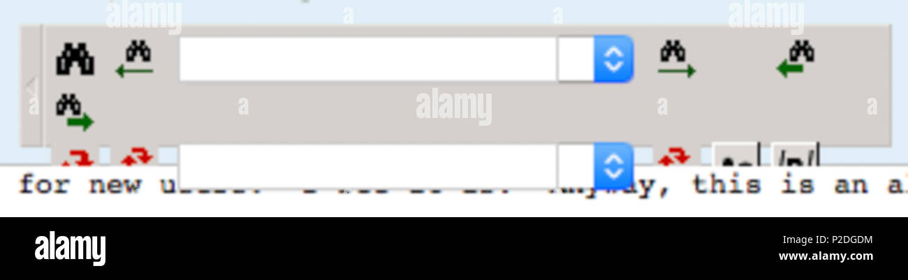 50 Safari wikEd glitch Foto Stock