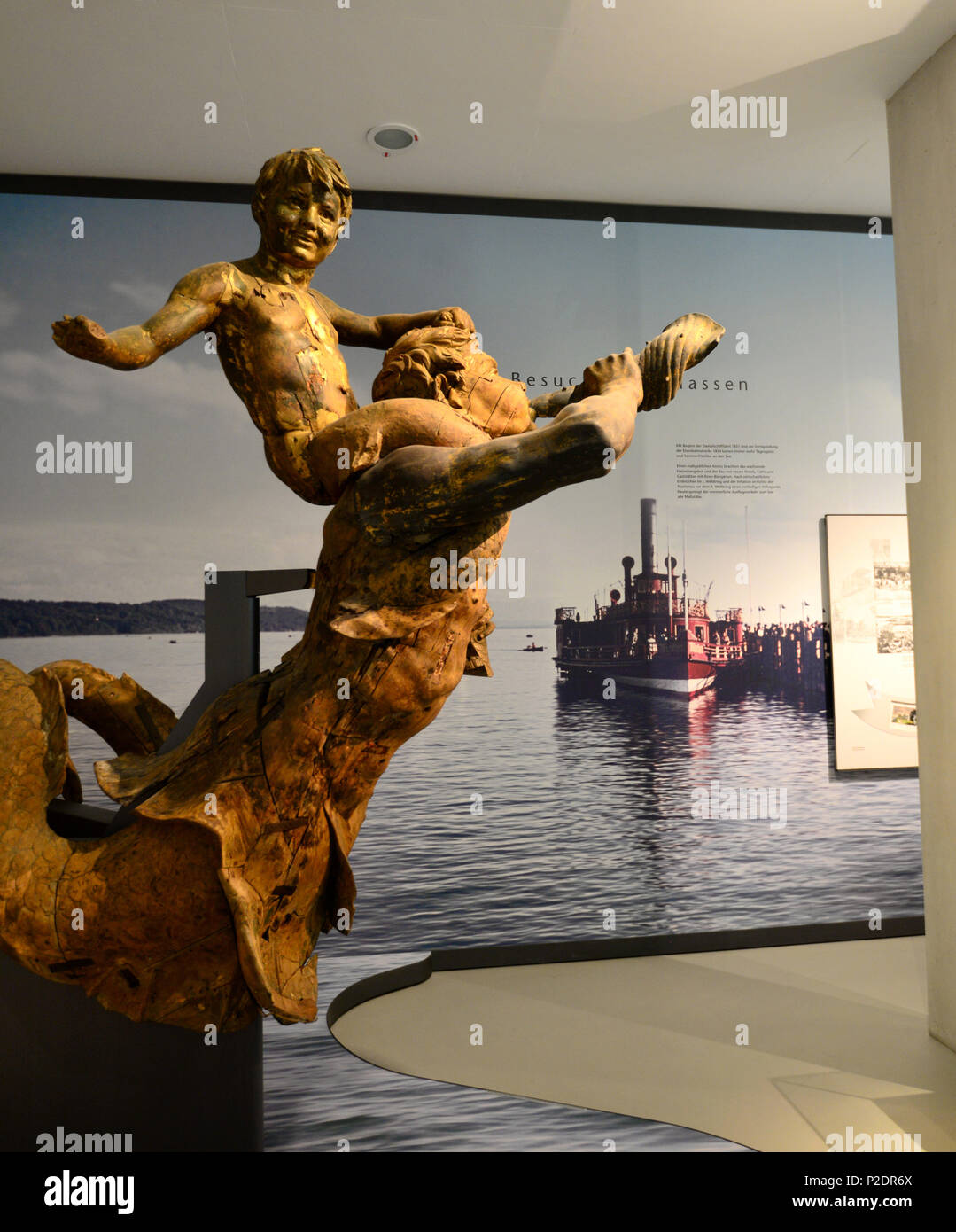 Museo al lago di Starnberg, Alta Baviera, Baviera, Germania Foto Stock