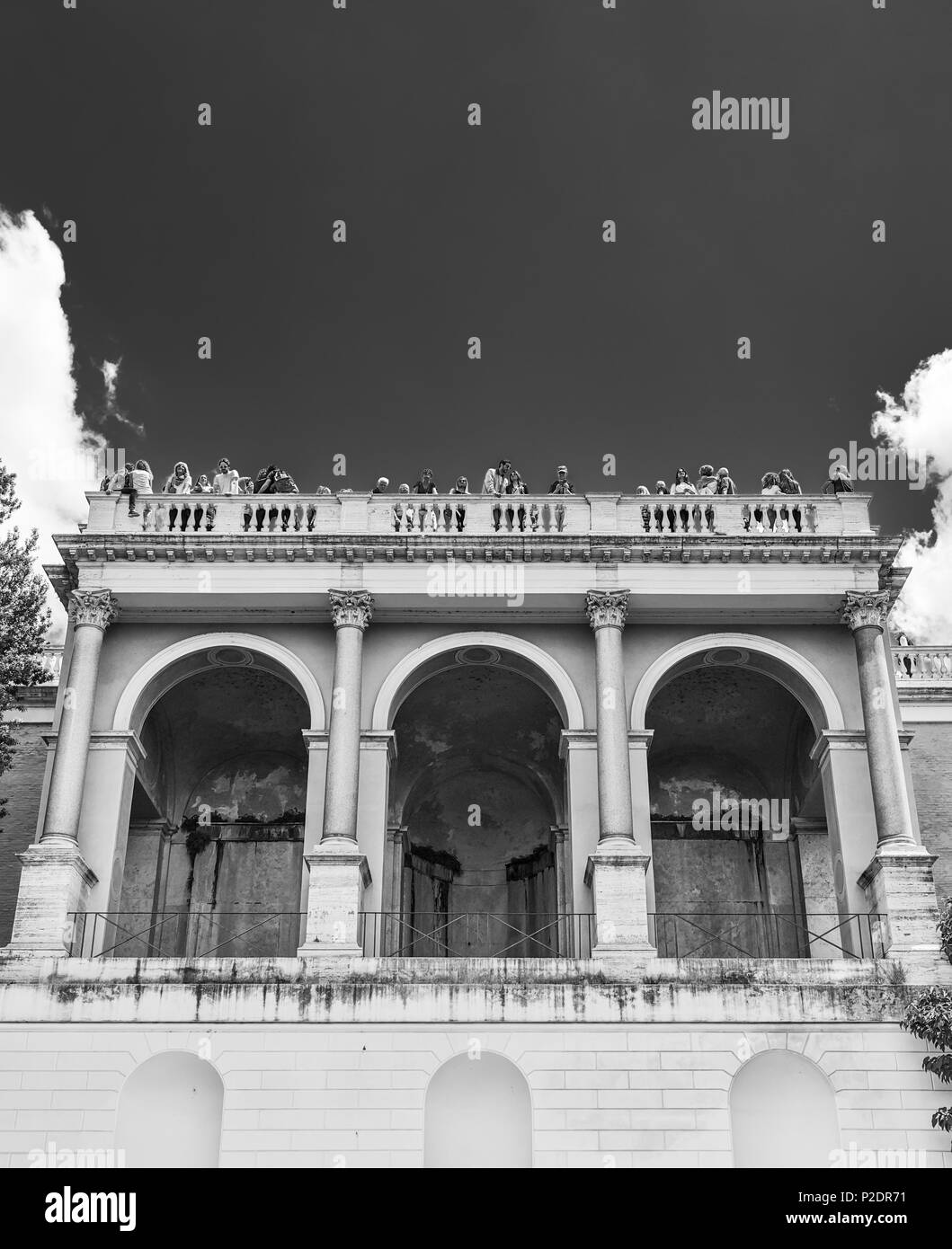 La città di Roma, Italia Foto Stock