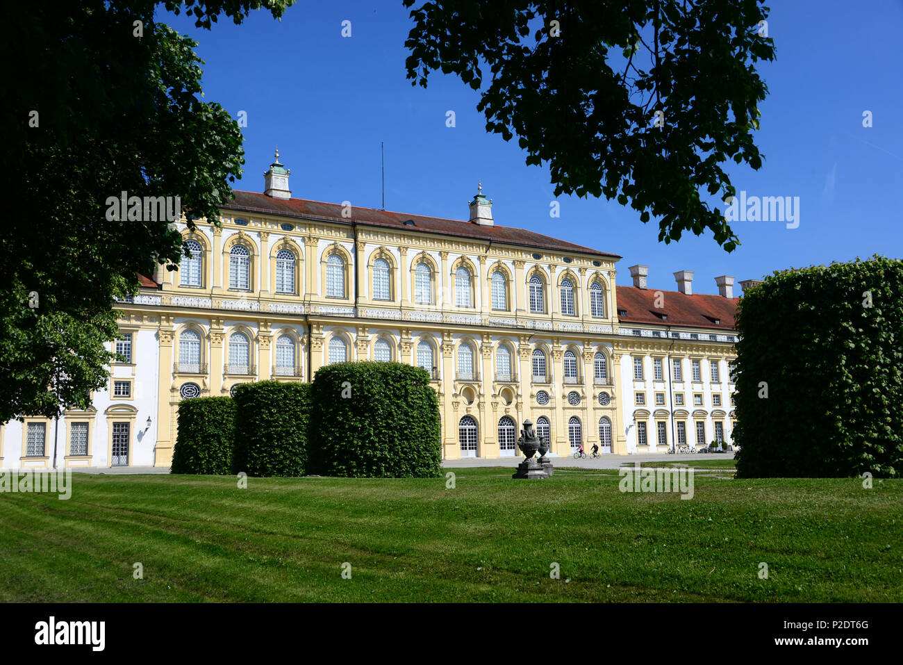 Palazzo Schleissheim, nei pressi di Monaco di Baviera, Germania Foto Stock