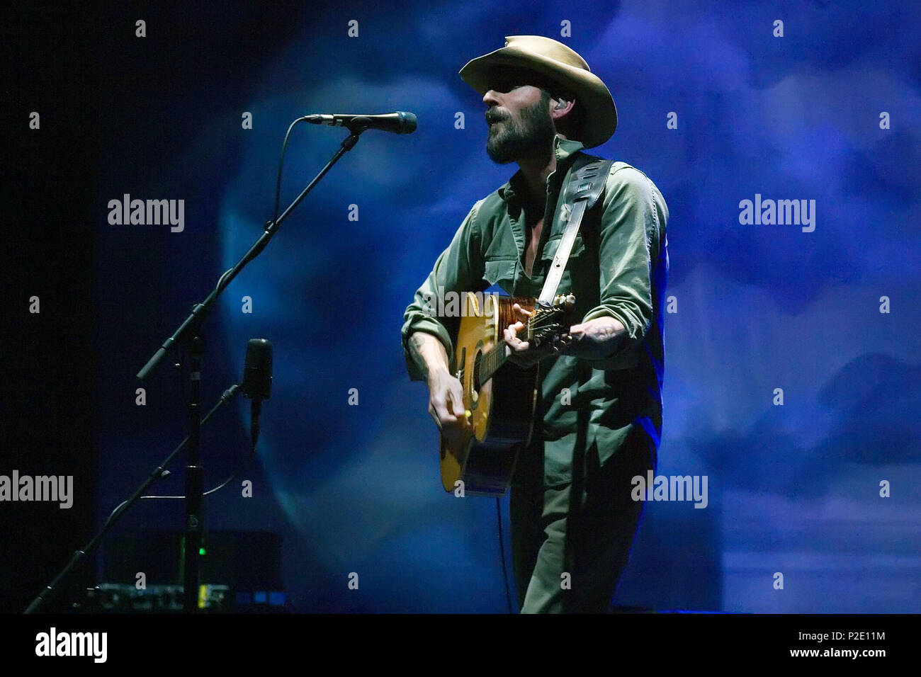 Ray LaMontagne in concerto presso la SEC a Glasgow Regno Unito con: Ray LaMontagne dove: Glasgow, Scotland, Regno Unito quando: 14 maggio 2018 Credit: Peter Kaminski/WENN.com Foto Stock