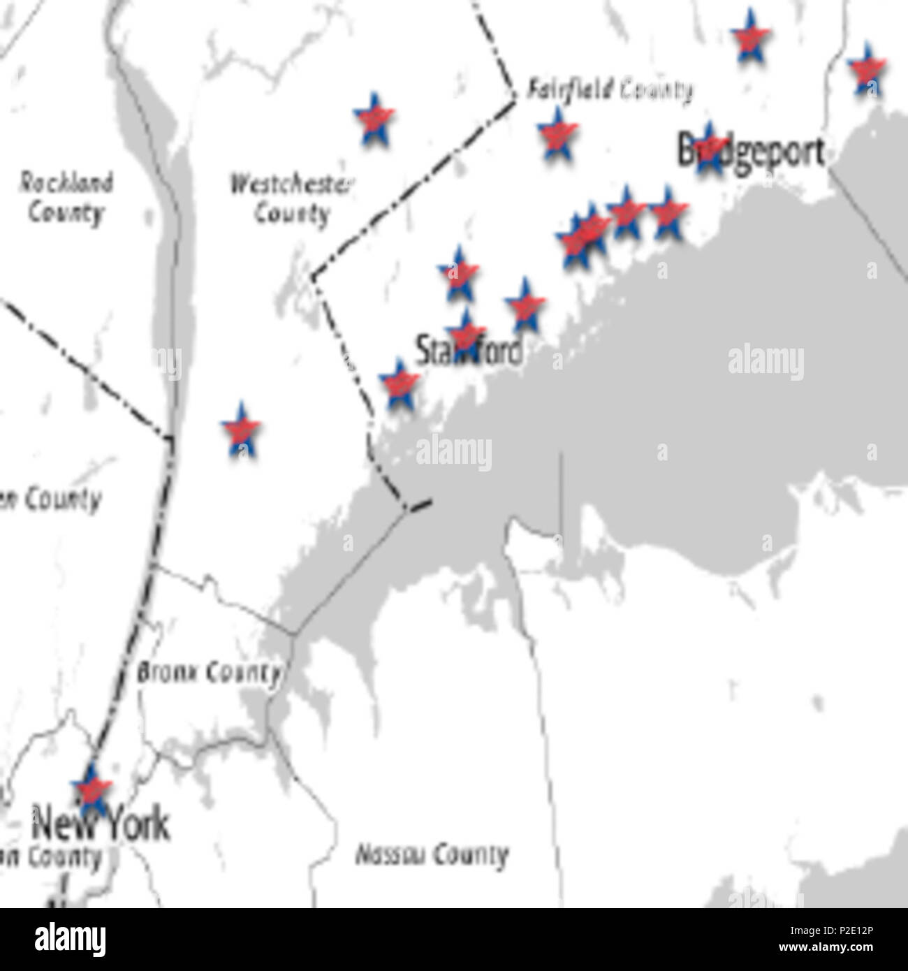 40 PatriotBankBranches Foto Stock