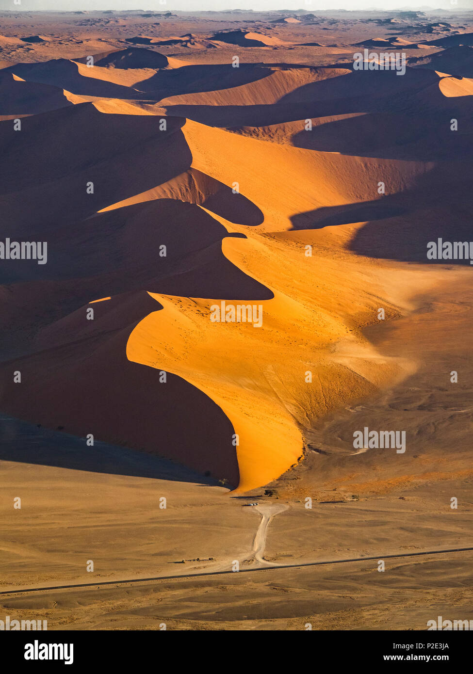 Daddy grande duna al tramonto Foto Stock