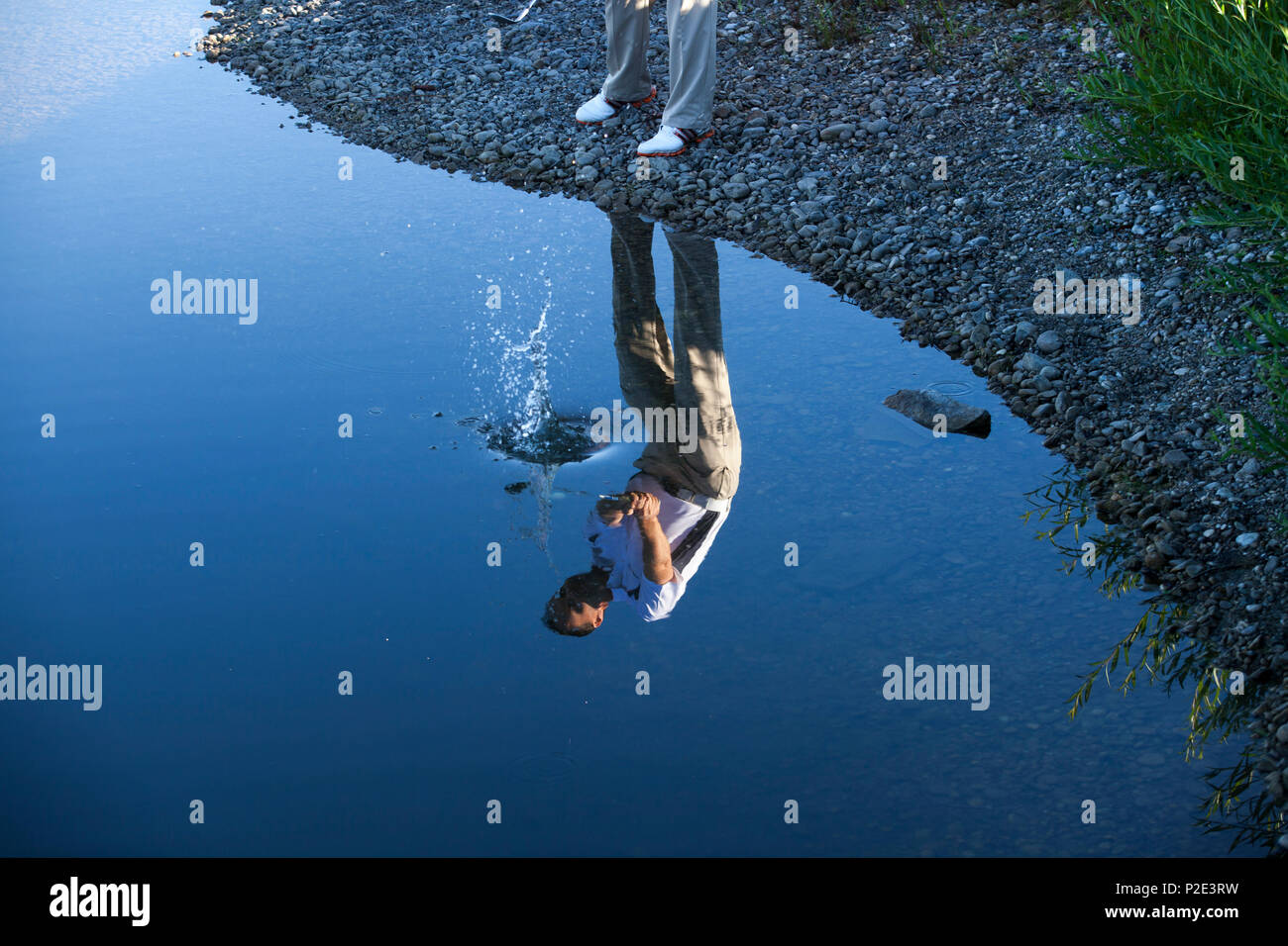 Golf Club Eichenried vicino a Monaco di Baviera, Germania Foto Stock