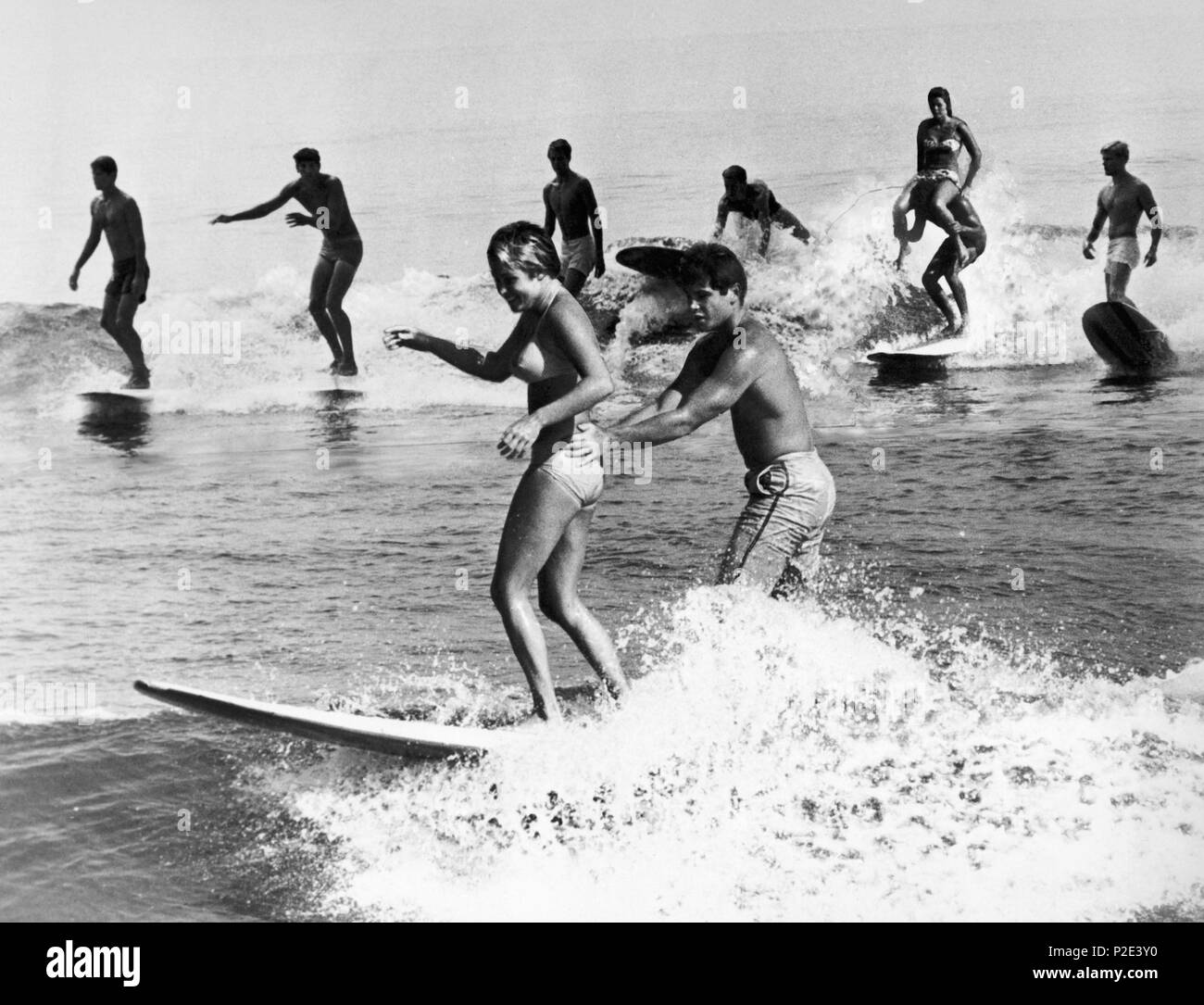 Pellicola originale titolo: beach party. Titolo inglese: beach party. Regista: William Aser. Anno: 1963. Credito: American International Pictures / Album Foto Stock