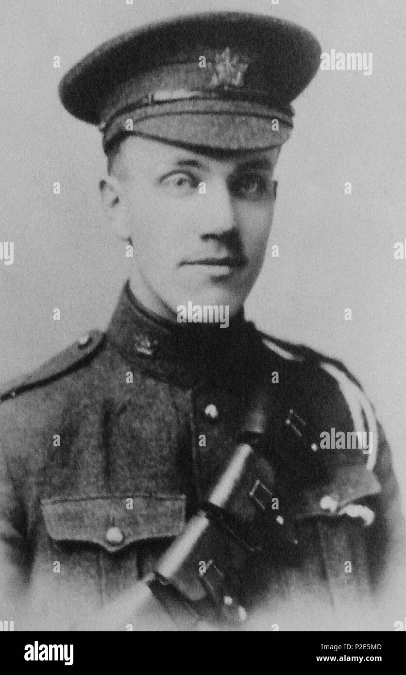 . Inglese: Foto di Pte Clifford E. Rogers . 1915. Veterans Affairs Canada 44 Pte Clifford E. Rogers Foto Stock