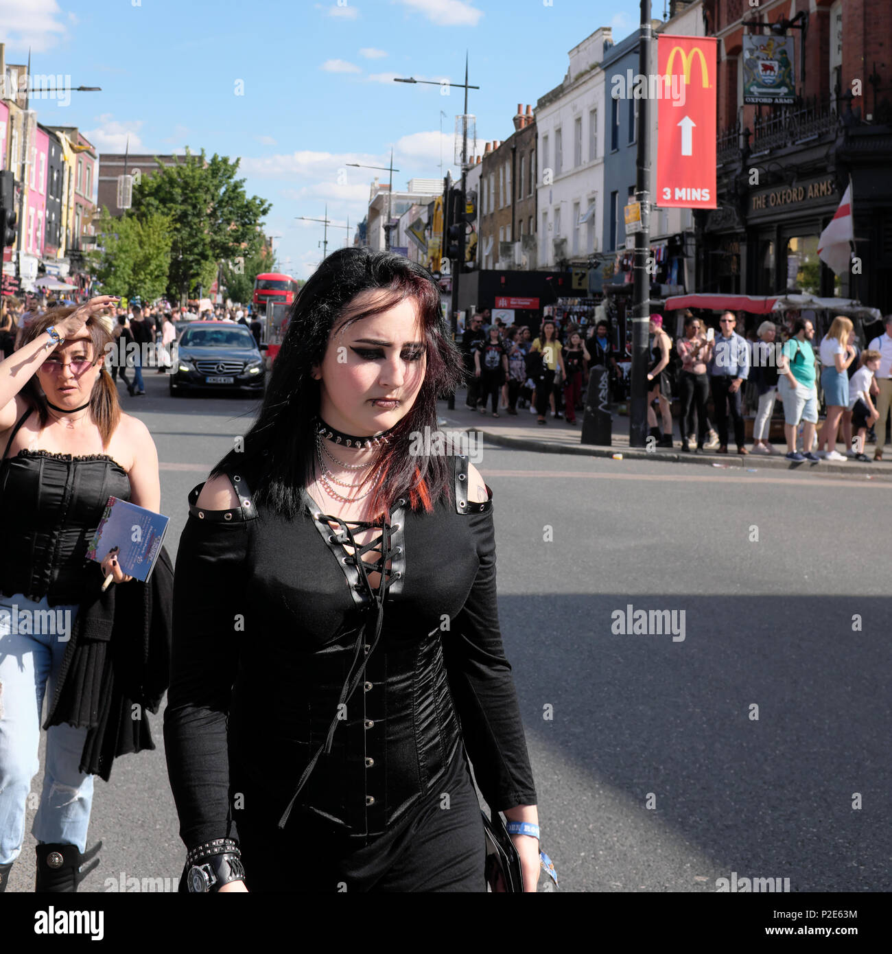 High Street, Camden Town, Camden, London, Regno Unito Foto Stock