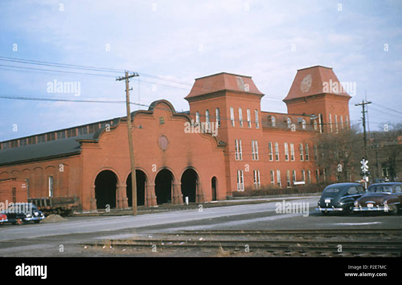 . Inglese: St. Albans stazione nel novembre 1956 . Presa il 15 novembre 1956. Hikki Nagasaki 53 St Albans stazione, Novembre 1956 Foto Stock