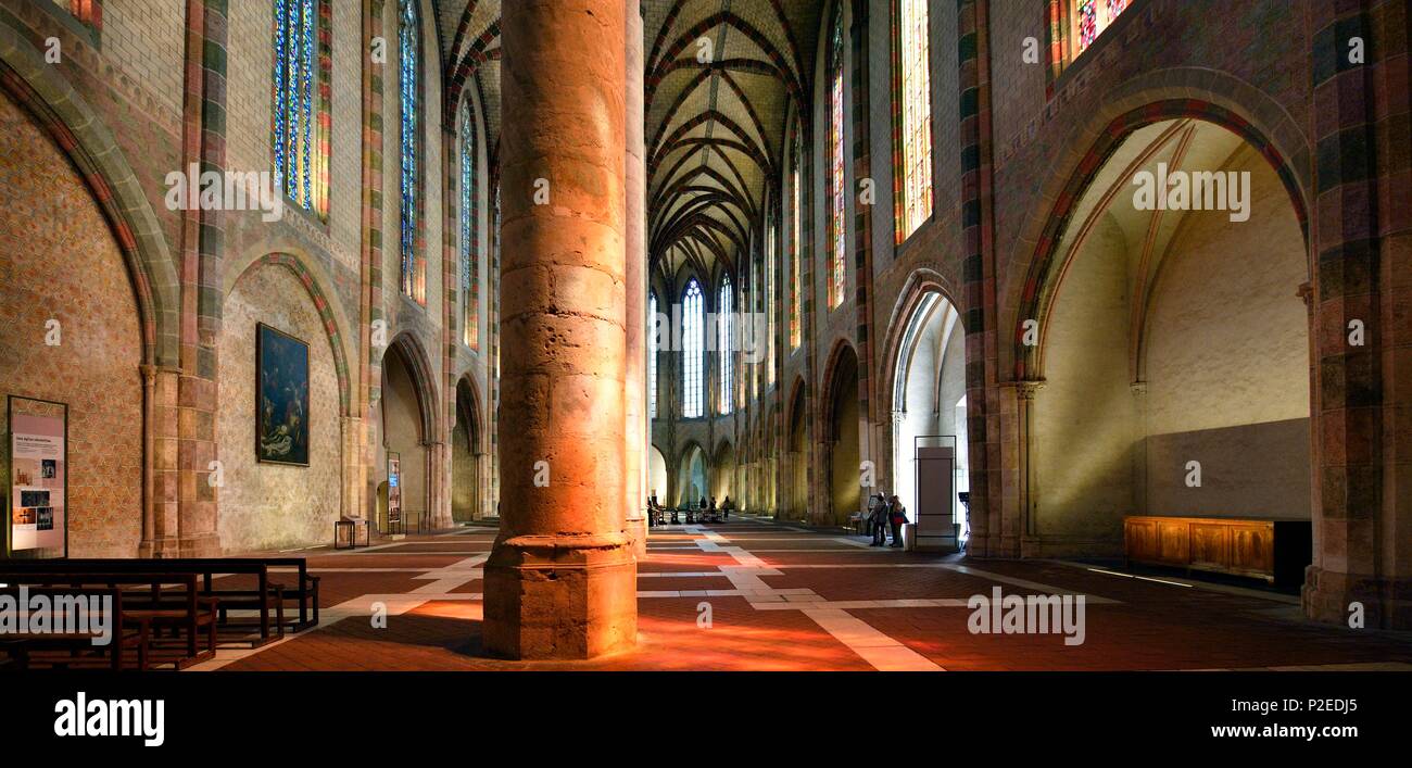 Francia, Haute Garonne, Toulouse, convento giacobina, chiesa Foto Stock