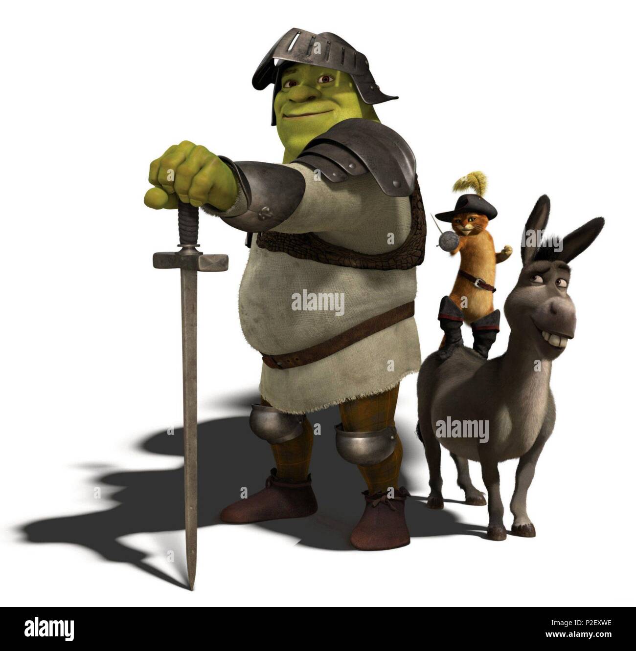Pellicola originale titolo: Shrek terzo. Titolo inglese: Shrek terzo. Regista: CHRIS MILLER; RAMAN HUI. Anno: 2007. Credito: DREAMWORKS / Album Foto Stock